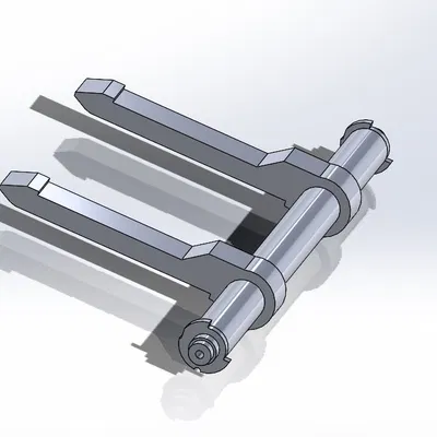 Müllwagen Gabel - Nĩa Xe Rác - Dickie 186380