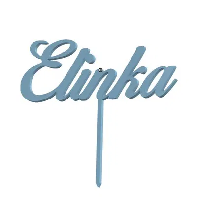 Chữ Cắm Bánh Kem Elinka