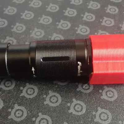 Nắp chụp và bộ khuếch tán đèn pin Fenix E05R