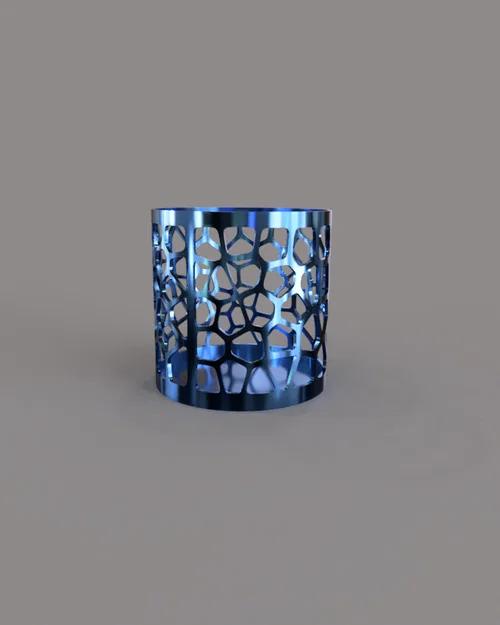 Chân Cắm Bút Voronoi STL - Image 1