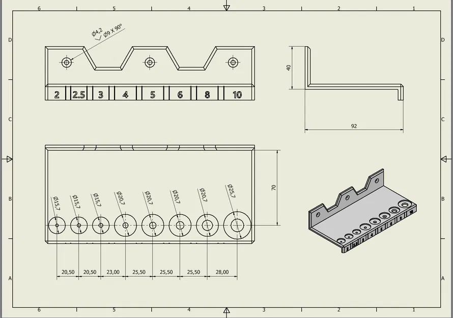 GIÁ TREO TƯỜNG CHO CHÌA KHÓA TORX & ALLEN - Image 4