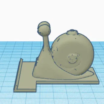 Chân Đế Điện Thoại Ốc Vàng Một Mảnh