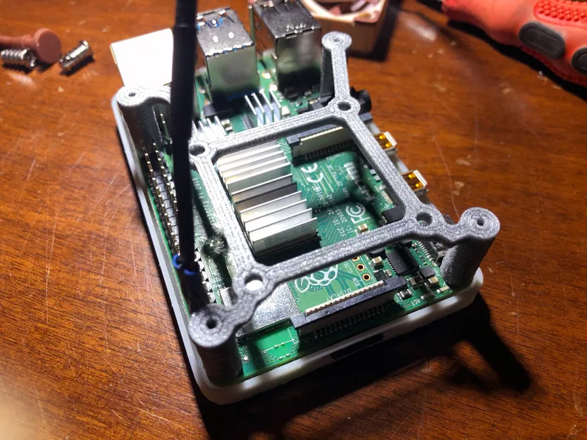 Giá đỡ quạt cho RPI 2/3/4 - Image 4