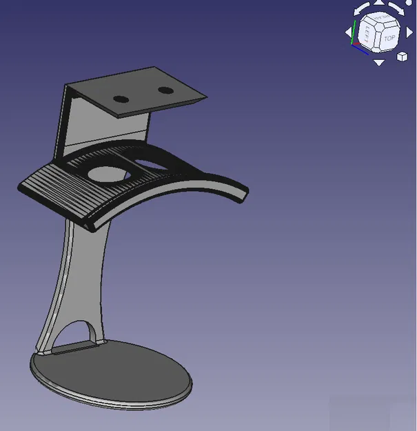 Giá Đỡ Tai Nghe Dưới Bàn Có Khay Mini - Image 1