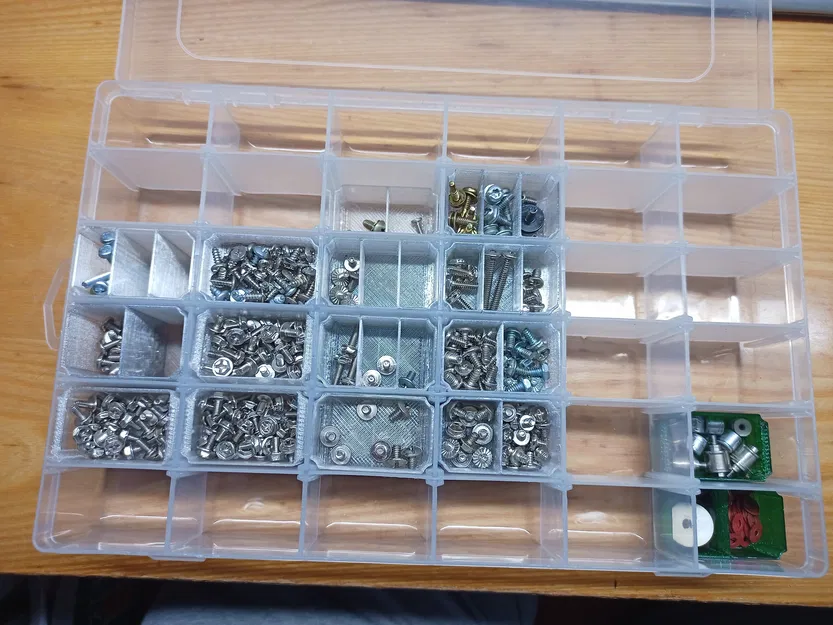 Khay chia ngăn hộp đựng đồ dạng tham số (Parametric organizer box inserts) - Image 2