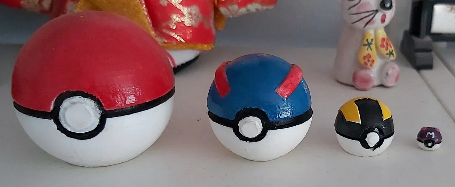 Mô hình Pokemon Pokeball Búp bê Nga - Image 1
