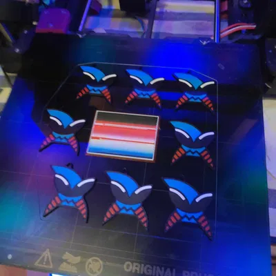 Móc khóa Kurvinox đa sắc