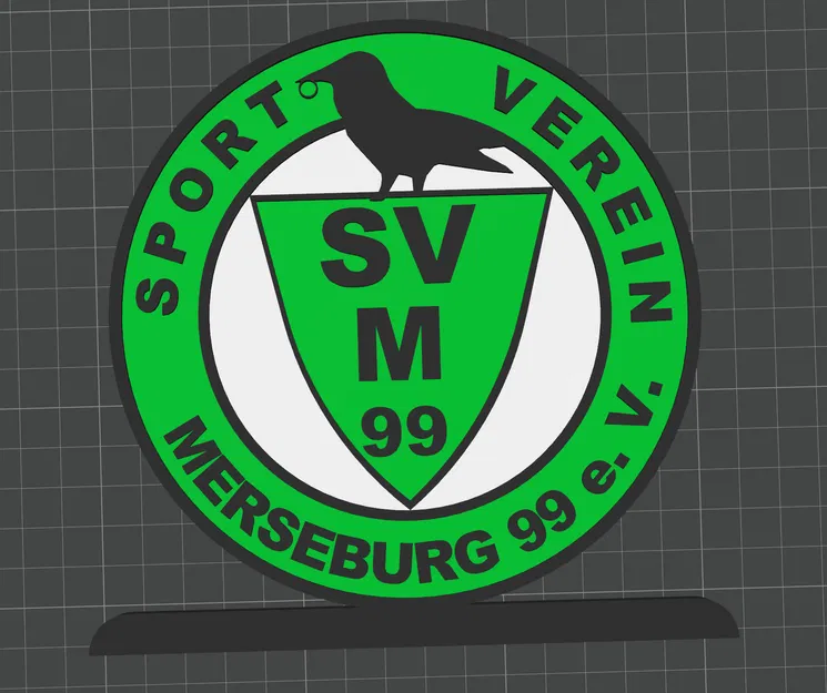 Mô hình SV Merseburg 99 - Giá đỡ cúp CLB Bóng đá - Image 1