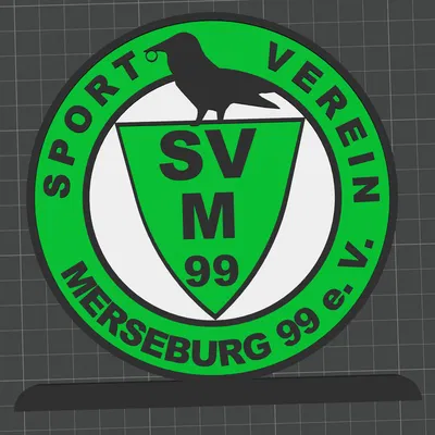 Mô hình SV Merseburg 99 - Giá đỡ cúp CLB Bóng đá
