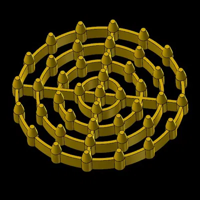 Chặn Mèo Vào Chậu Cây - Vòng Gai Chặn Mèo