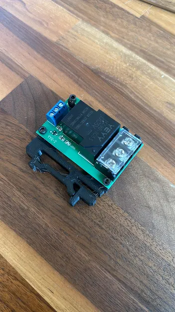 Pát gắn relay 230V lên thanh DIN rail - Image 1