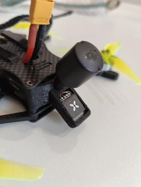 AOS 3.5 - Giá đỡ Anten & GPS Siêu nhỏ (DJI O3, Foxeer M10Q 120 / Newbeedrone M10Q Micro) - Image 1