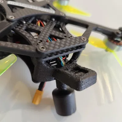 AOS 3.5 - Giá đỡ Anten & GPS Siêu nhỏ (DJI O3, Foxeer M10Q 120 / Newbeedrone M10Q Micro)