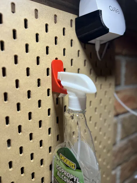 Giá Treo Bình Xịt Đơn/Đôi Cho SKADIS - Móc T-Nut/Đa Năng - Image 1