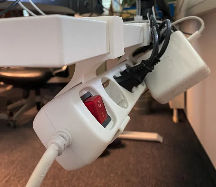 Kệ Ổ Cắm Điện - Quản Lý Dây Cáp Bàn Đứng - Image 1