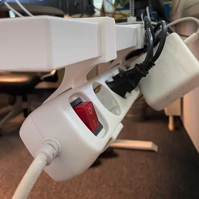 Kệ Ổ Cắm Điện - Quản Lý Dây Cáp Bàn Đứng