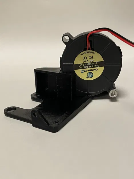 Giá đỡ quạt Sprite Extruder gia cố, bù trừ 0 Y và quạt 5015 - Image 1