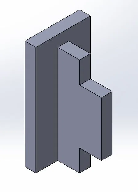 Vẽ Kỹ Thuật Lập Kế Hoạch Công Việc Kim Loại Sơ Cấp - Thép Chữ T HuT015B - Image 1