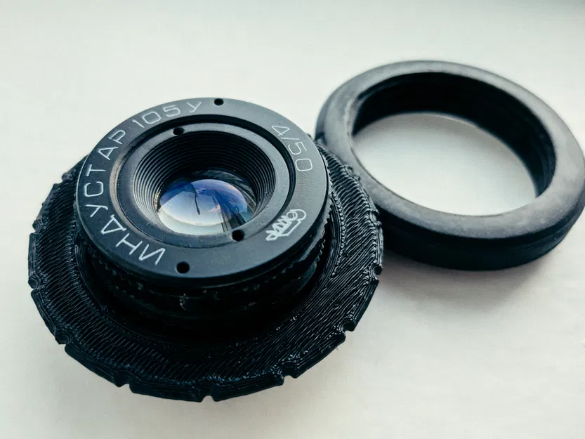 Adapter Industar-105U 4/50 cho Canon EF - Image 3