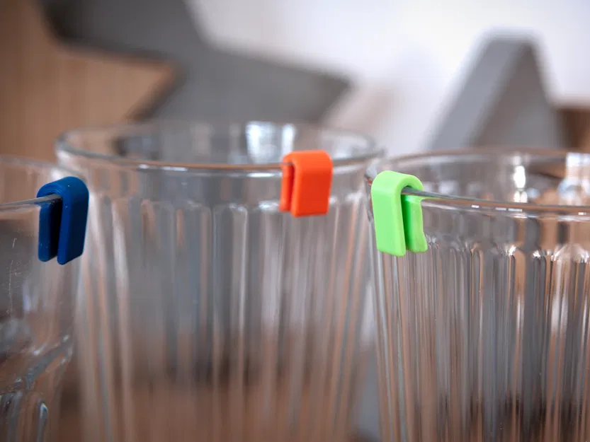 Kẹp Đánh Dấu Ly (Cho Ly Ikea và các loại khác) - Image 1