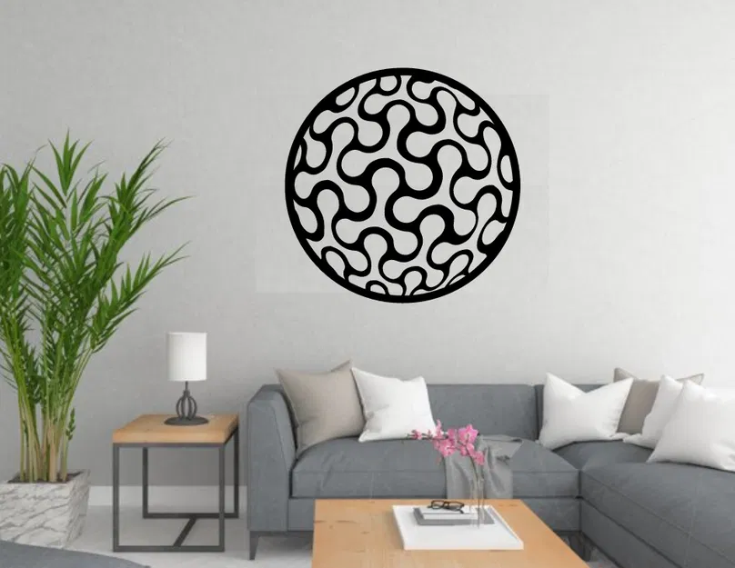 Mô Hình Khối Cầu Trang Trí Ảo Ảnh Điên Rồ - Image 1