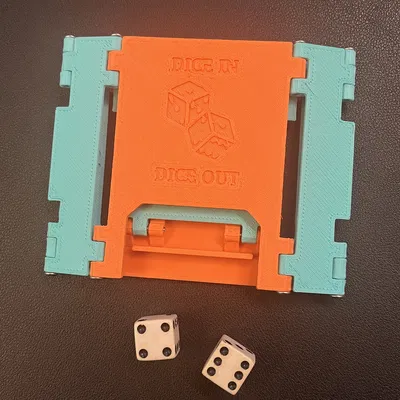 Tháp Tung Xúc Xắc Gấp Gọn Tiện Lợi