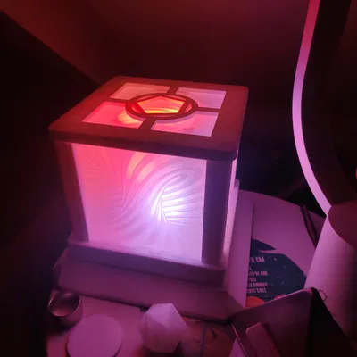 Đèn ngủ dạng bảng với các tấm panel cắt laser tùy chỉnh