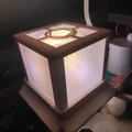 Đèn ngủ dạng bảng với các tấm panel cắt laser tùy chỉnh - Thumbnail 2
