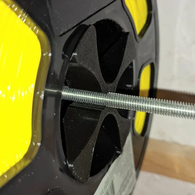 Giá đỡ cuộn dây treo tường bằng thanh ren M8