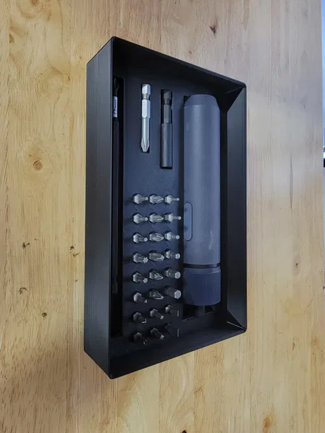 Khay Lưới Gridfinity Cho Tua Vít Điện Hoto - Image 1