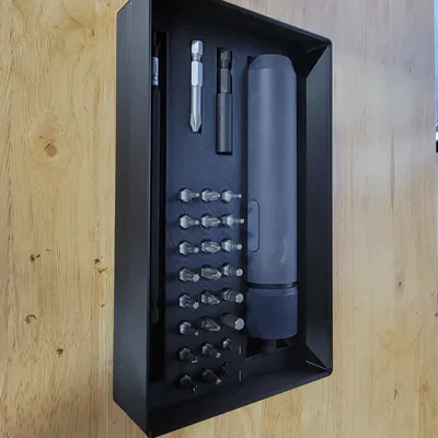 Khay Lưới Gridfinity Cho Tua Vít Điện Hoto