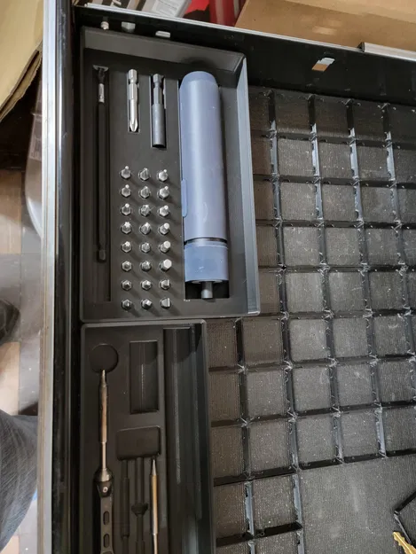 Khay Lưới Gridfinity Cho Tua Vít Điện Hoto - Image 2