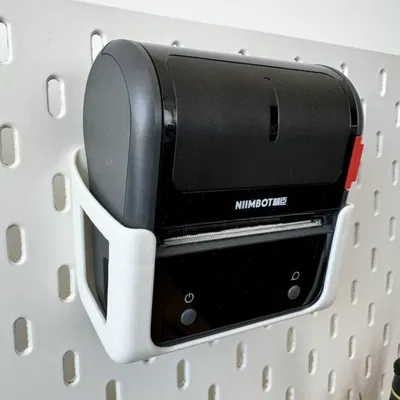 Kệ Ikea Skadis cho máy in Niimbot B3S