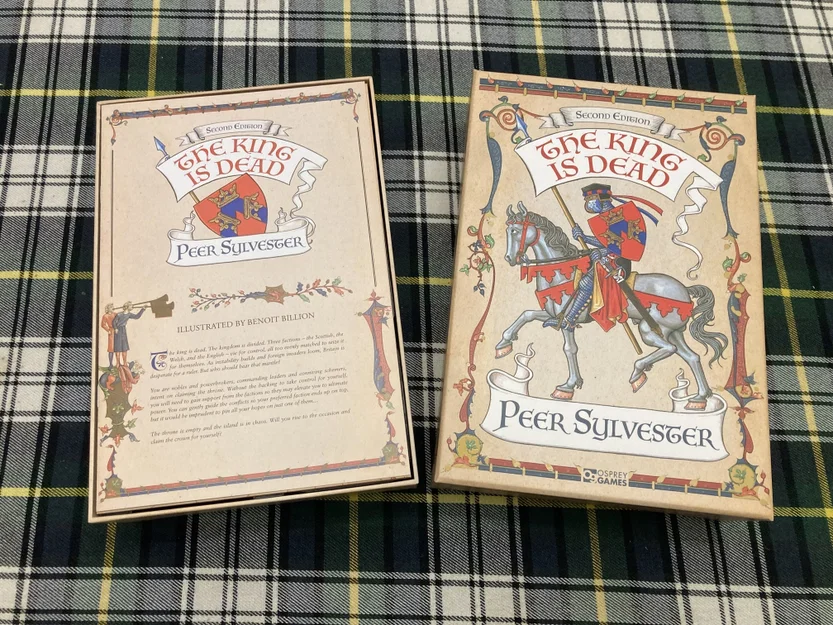 Insert Tổ Chức Hộp Game "The King is Dead 2nd Edition" - Image 1