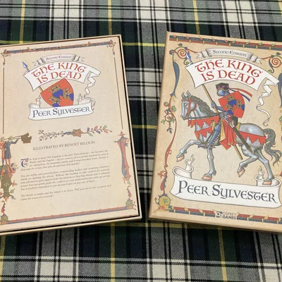 Insert Tổ Chức Hộp Game "The King is Dead 2nd Edition"