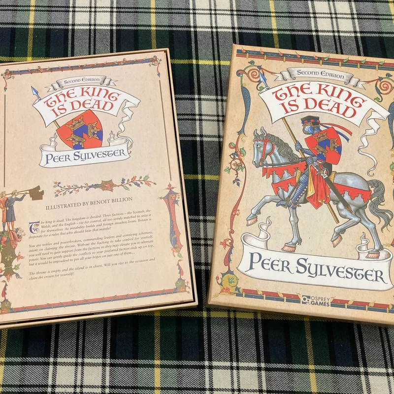 Insert Tổ Chức Hộp Game "The King is Dead 2nd Edition"