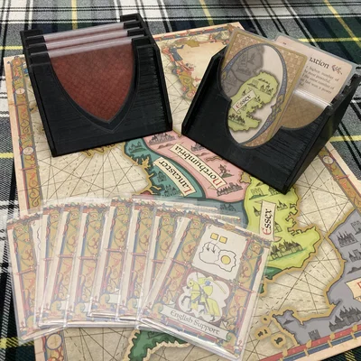 Insert Tổ Chức Hộp Game "The King is Dead 2nd Edition"