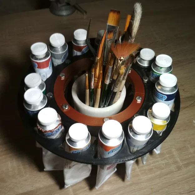 Giá Đỡ Sơn Tuýp Vòng Tròn v1 (Nhập từ Thingiverse) - Image 2