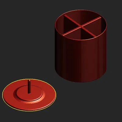 Kệ Đựng Muỗng Nĩa "Besteck Rondell"