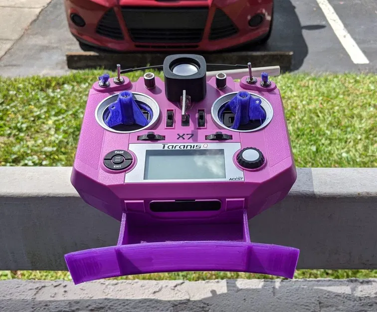 Nắp pin và Đế giữ thân Taranis QX7 - Image 4