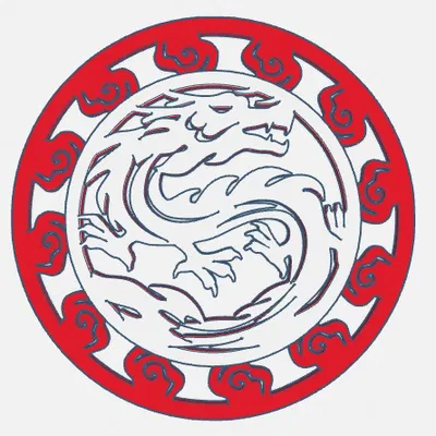 Tranh Rồng Treo Tường 3D