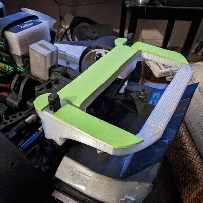 Ốp Sườn và Pát Thân Xe Sau Arrma Vendetta