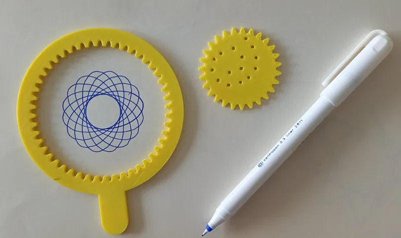 Đồ Chơi Vẽ Spirograph - Image 1