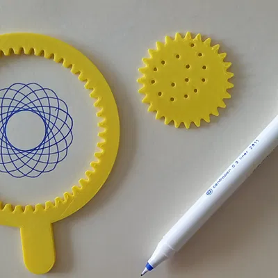 Đồ Chơi Vẽ Spirograph