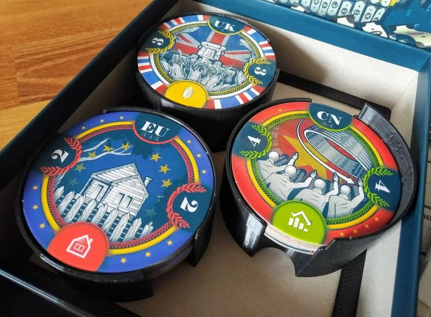 Bộ Sắp Xếp "QE Organizer" Cho Boardgame Q.E. - Image 4