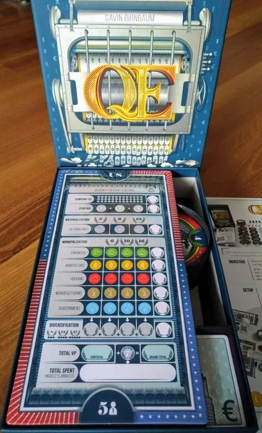 Bộ Sắp Xếp "QE Organizer" Cho Boardgame Q.E. - Image 8