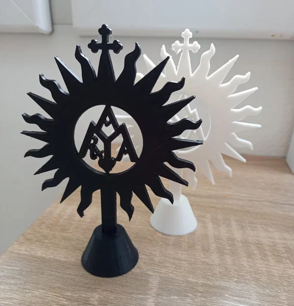 Bông hồng Marian có chân đế - Image 1