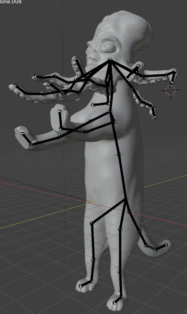 Mèo Bạch Tuộc 3 (Có Thể Tạo Dáng) - Image 1