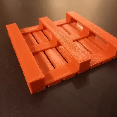 Đế Lót Ly Bia - Kiểu Pallet Đơn Giản