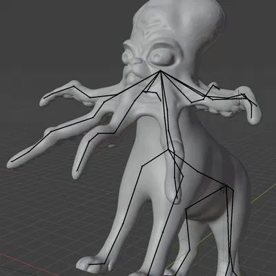 Mèo Bạch Tuộc 3 (Có Thể Tạo Dáng)